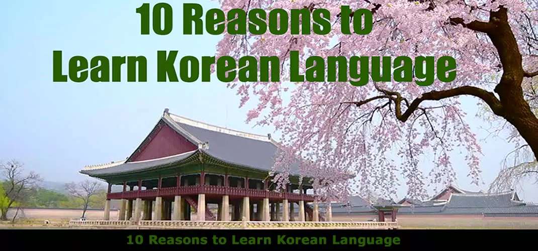 10 Reasons Learn Korean Language