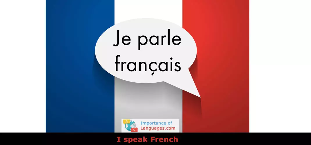 I speak French?