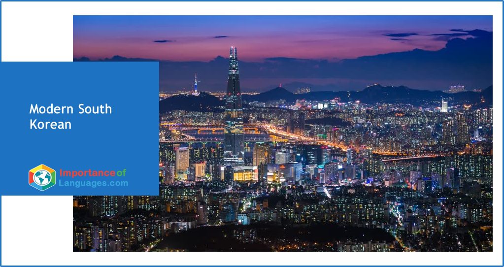 Modern-South-Korean Modern South Korean