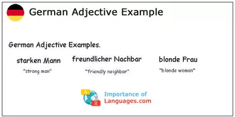 German Adjective Example